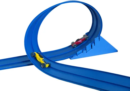 Vista 6 de Blu Track® Classic - Juego de iniciación de 15 pies, pista de carreras