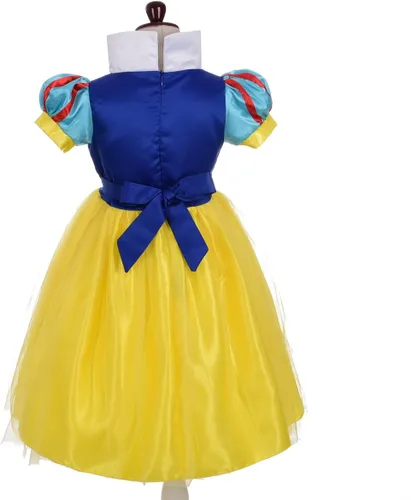 Vista 2 de Lito Angels Disfraz de princesa para niñas pequeñas, disfraz de Halloween con diadema