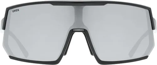 Vista 2 de uvex Gafas de sol deportivas antivaho para senderismo/correr/ciclismo con protección UV, para mujeres y hombres, sportstyle 235, Negro / Plateado