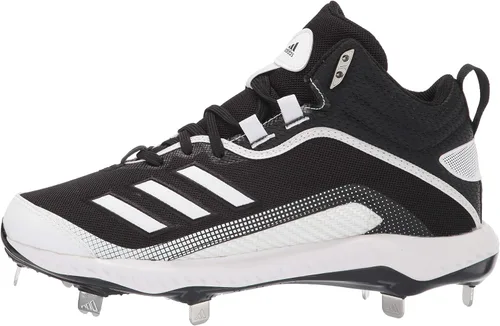 Vista 8 de adidas Fv9357 - Tenis de béisbol para hombre, Núcleo negro y blanco.