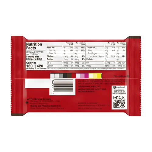 Vista 2 de KIT KAT Oblea de chocolate con leche tamaño King, barra de caramelo, 3 onzas