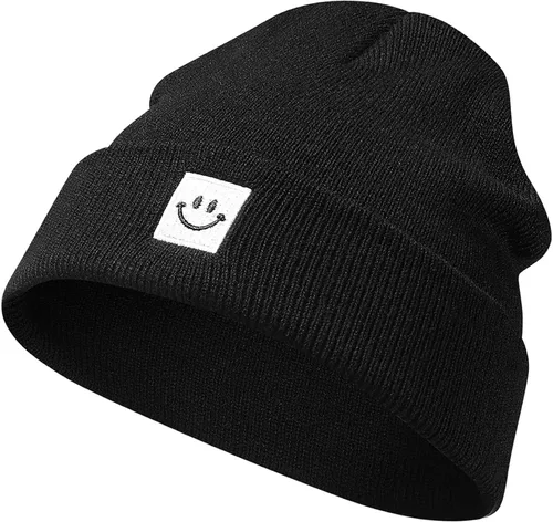 Vista 3 de Paladoo Paquete de 2 gorros de punto para bebé para niñas y niños de 0 a 8 años
