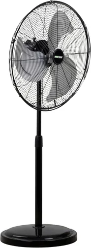 Vista 13 de OEMTOOLS OEM24871 - Ventilador de pedestal oscilante de 20 pulgadas, altura ajustable para garaje, tienda, gimnasio, almacén de flujo de aire
