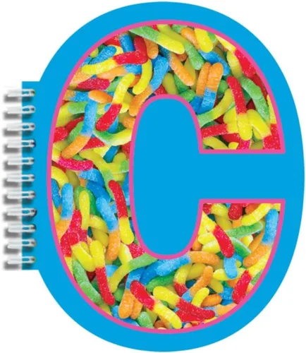 Vista 4 de iscream Cuaderno inicial de 6.5 pulgadas con espiral, encuadernado en espiral, letra N
