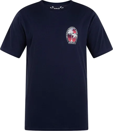 Vista 3 de Hurley Camiseta estampada lavada para hombre