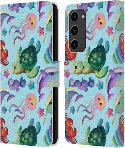 Vista 219 de Head Case Designs Officially Licensed Carla Morrow Colorful Space Dice Patterns Leather Wallet Case Compatible with Samsung Galaxy A07 4G