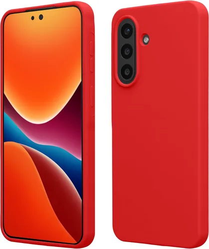 Vista 290 de kwmobile Funda Compatible con Samsung Galaxy A14 5G - Funda de teléfono de TPU y silicona con acabado suave - Verde Lima