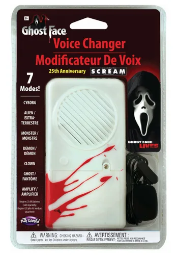 Vista 4 de Set de Disfraz Ghost Face para Adultos Multicolor