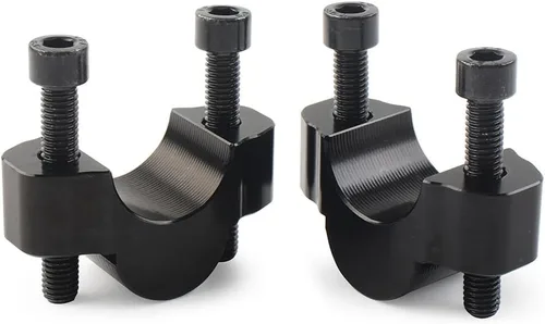 Vista 2 de Abrazaderas de montaje del elevador del manillar de la motocicleta Adaptador de extensión de bicicleta para Yamaha Tenere 700 XT700Z XTZ 700