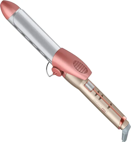 Vista 8 de CONAIR - Plancha rizadora de cerámica con titanio con función antiencrespamiento de 1 pulgada Infinitipro