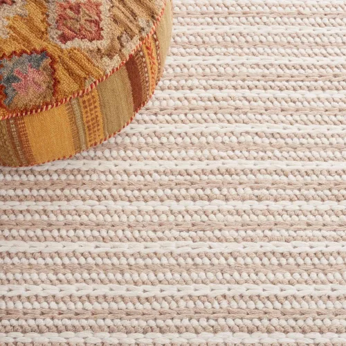 Vista 7 de SAFAVIEH Natura Collection - Alfombra de pasillo de 8 pies, color gris pardo y marfil, diseño moderno, ideal para zonas de alto tráfico en pasillo
