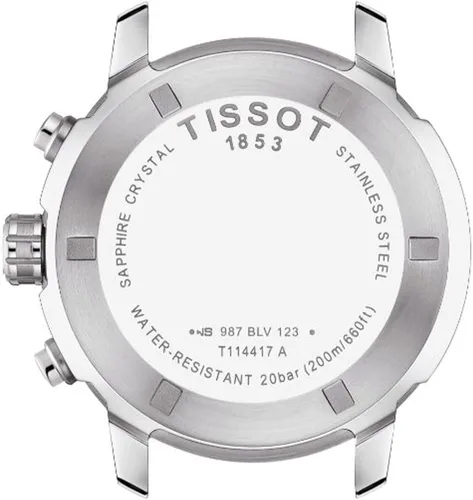 Vista 2 de Tissot Men's PRC 200 Gent Chr Qua 316L Stainless Steel case Swiss Quartz