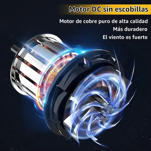 Vista 5 de lcocove El ventilador al aire libre puede funcionar de 5 a 24 horas, ventilador alimentado por energía solar para cobertizo, hogar, hogar