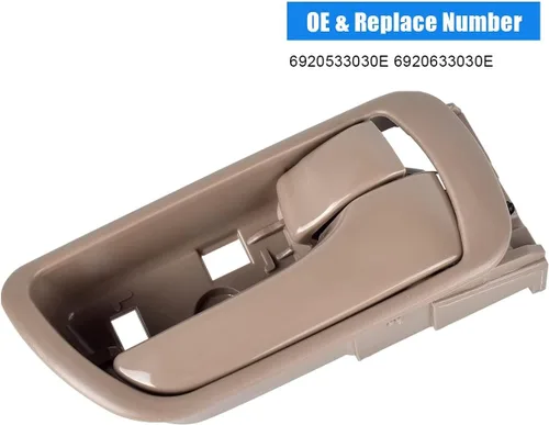 Vista 7 de 4 manijas interiores de puerta para Toyota Camry 2002 2003 2004 2005 2006, manija de puerta interior delantera/trasera del lado del conductor