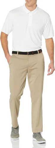 Vista 4 de Tienda Essentials Pantalón de golf elástico de corte recto para hombre