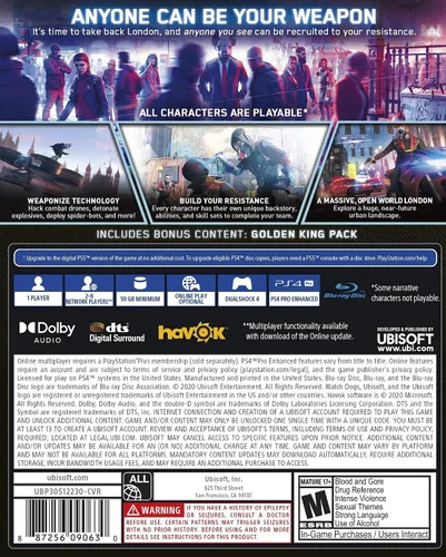 Vista 2 de Watch Dogs Legion - PlayStation 4 Standard Edition