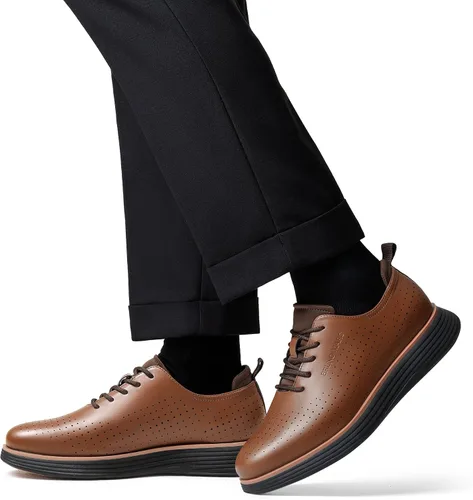 Vista 7 de Bruno Marc MaxFlex III - Tenis de vestir para hombre, estilo Oxford, clásicos, casuales