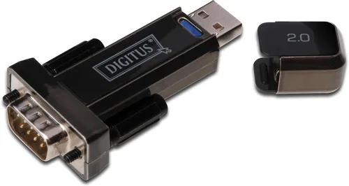 Vista 2 de Digitus Adaptador USB a serie - Convertidor RS232 - USB 1.1 Tipo-A a DSUB 9M - chipset PL2303RA - Cable incl. 31.5 in