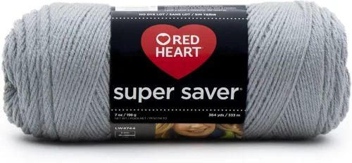 Vista 44 de RED HEART Hilo Comfort Shimmers, ópalo blanco