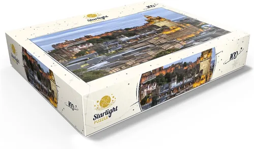 Vista 3 de MyPuzzle Edinburgh Scotland - Rompecabezas prémium de 100 piezas, fabricado en Estados Unidos