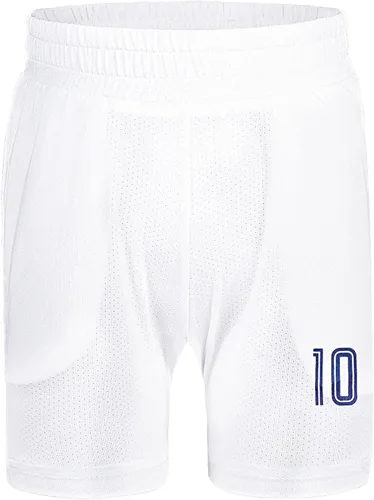 Vista 5 de BDONDON Camisetas de fútbol únicas para niños pequeños, niños y niñas, uniformes de entrenamiento de fútbol de 2 a 12 años