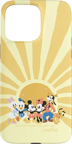 Vista 28 de iPhone 16 Disney Mickey y sus amigos Personas que se sienten como Sunshine Case