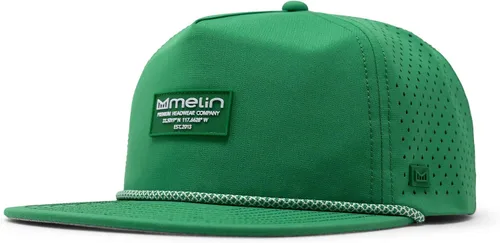 Vista 22 de melin Coronado Brick Hydro Rope Gorra, Gorras de Béisbol Resistentes al Agua para Hombres y Mujeres, Gorra para Golf, Correr o Entrenar Negro