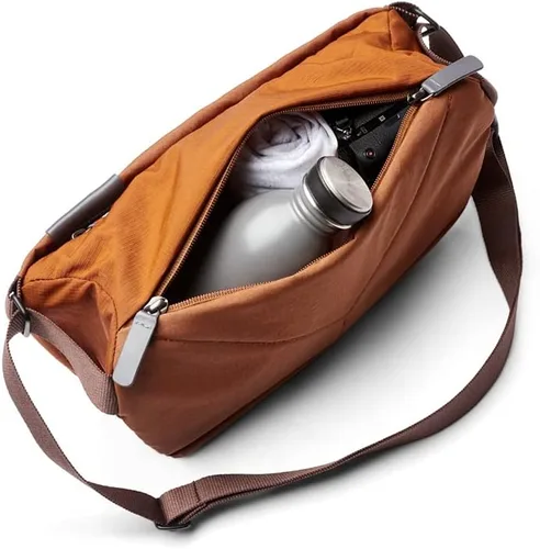 Vista 4 de Bellroy Bolso bandolera (bolsa cruzada para hombres, mujeres, 7L), bronce, Versátil