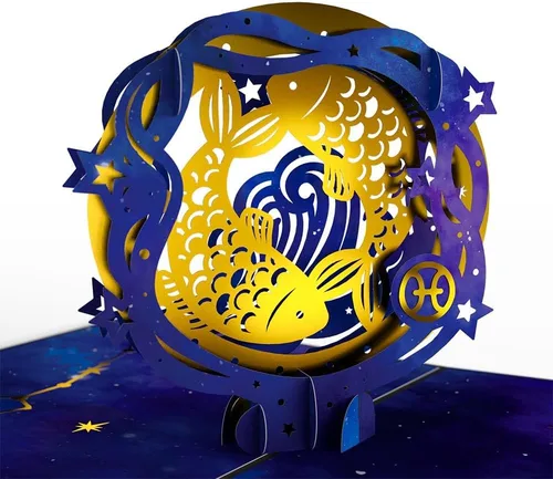 Vista 11 de Lovepop Tarjeta emergente de cumpleaños del zodiaco Capricornio, 5 x 7 pulgadas, tarjeta de cumpleaños para mujer, tarjeta de felicitación emergente