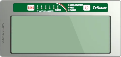 Vista 8 de Tefuawe Lente de soldadura automática dorada de 2x4 1/4, clasificación TIG de 2 amperios, sombra variable con múltiples ajustes, para Stick Mig Tig