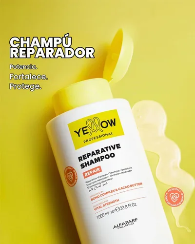 Vista 6 de ALFAPARF MILANO Yellow Professional Repair Shampoo for Damaged Hair