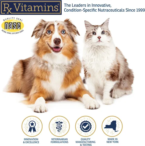 Vista 7 de Rx Vitamins LiquiCarn - L-carnitina pura para perros y gatos para ayudar en la pérdida de peso del perro - Proporciona alta energía y ayuda