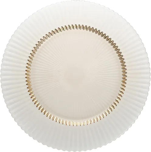 Vista 10 de Fortessa Archie - Plato de vidrio para ensalada/postre, 8.5 pulgadas, transparente