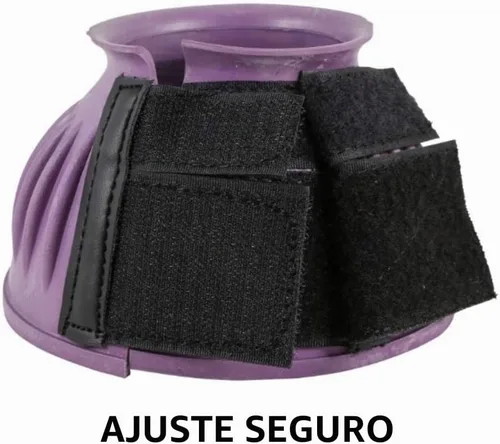 Vista 6 de Dura-Tech Botas de goma acanaladas de doble bloqueo para caballos Protección definitiva para caballos Escudo de impacto resistente Diseño sin