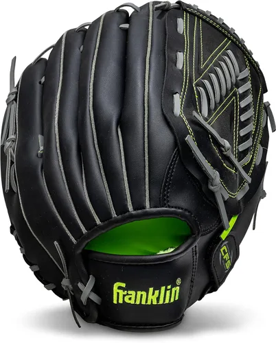 Vista 24 de Franklin Sports Field Master Baseball + Softball Glove - Field Master Adult + Youth Baseball + Softball Mitt - Men's + Women's Gloves - Right Hand