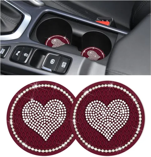 Vista 12 de zipelo Paquete de 4 Posavasos para Tazas de Automóvil, Inserto Posavasos para Portavasos de Vehículo de 2.75 Pulgadas, Antideslizante Automotriz