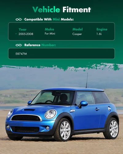 Vista 5 de SCITOO Conjunto de módulo de bomba de combustible eléctrica con unidad de envío compatible con 2005-2008 para Mini Cooper 1.6L, reemplaza OE E8747M
