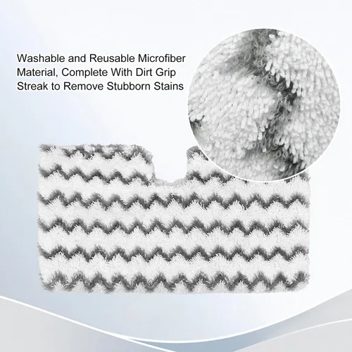 Vista 3 de Repuestos de almohadillas de microfibra para mopas a vapor Shark S3500 Series S3501 S3601 S3550 S3901 SE450 S3801CO S3601D S2901 S2902 Shark Steam