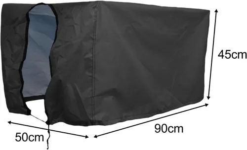 Vista 2 de Cubierta plegable para lluvia, cubierta impermeable para carrito de jardín para carrito de playa, carrito al aire libre, carrito de picnic