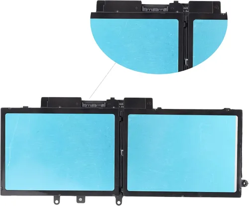 Vista 2 de 7.6V 68wh 5YHR4 DY9NT GD1JP 0GD1JP 0DY9NT GJKNX Batería para portátil compatible con Dell Latitude 5280 5290 5491 5591 5480 5580 5490 5590 E5480