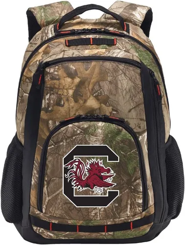 Vista 22 de Broad Bay University Logo Camo Backpack