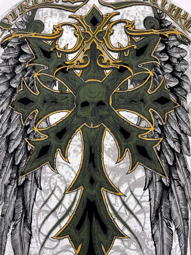 Vista 5 de Xtreme Couture by Affliction - Camisa con botones para hombre, color blanco