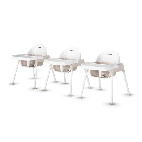 Vista 16 de Foundations Secure Sitter - Silla de alimentación de 7 pulgadas, pies estables "sin punta", arnés ajustable de 3 puntos, bandeja extraíble, fácil