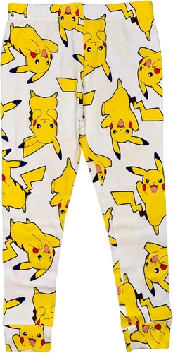 Vista 4 de Pokemon Conjunto de pijama de manga larga 100% algodón de 4 piezas para niños pequeños