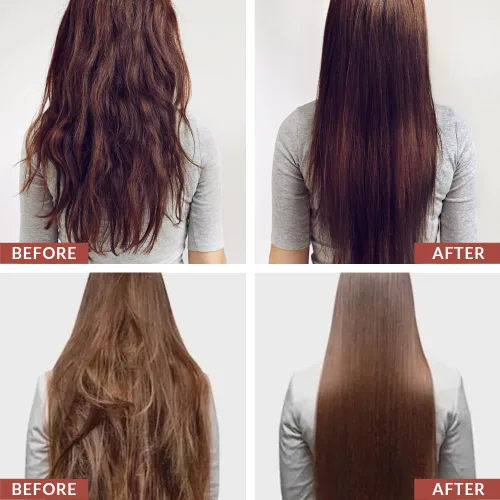Vista 9 de KERAGEN - Tratamiento de queratina brasileña para alisar el cabello, kit Express Home Blowout, endereza y suaviza el encrespamiento, con tratamiento