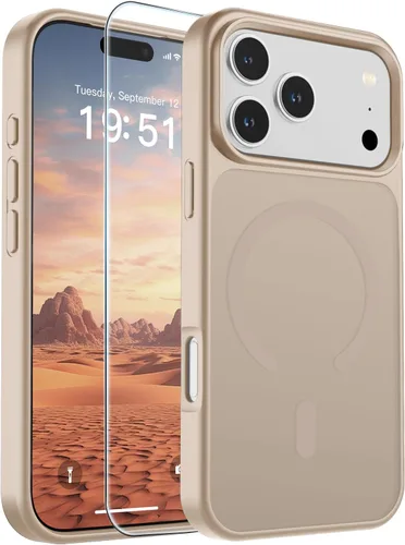 Vista 124 de SUPFINE Funda magnética para iPhone SE 2022 (3ª)/2020 (2ª), iPhone 8 (compatible con MagSafe) (protección contra caídas de grado militar), funda