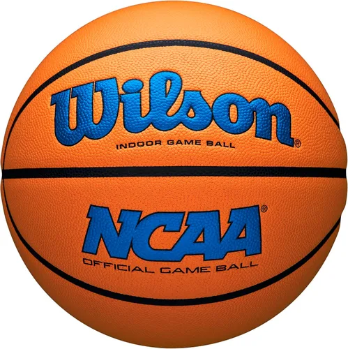 Vista 23 de Wilson NCAA Evo NXT Balones de Baloncesto Oficiales para Juegos en Interiores - Tamaños 6 y 7
