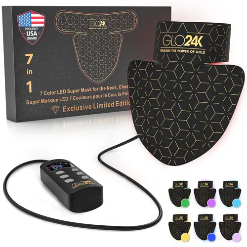 Vista 8 de Máscara de belleza facial GLO24K. (Super Máscara)