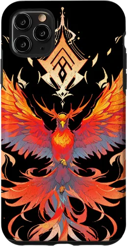 Vista 13 de iPhone 16 Rising Phoenix Fire Fenix - Símbolo de renacimiento y fuerza caso