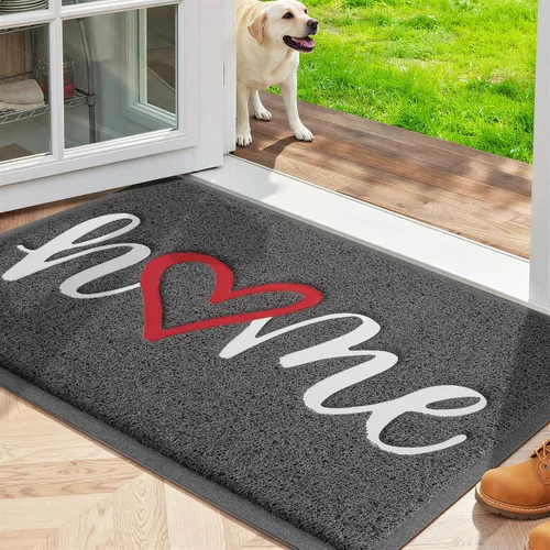 Vista 11 de StepLively Tapete de Puerta Alfombra de Bienvenida para Interiores y Exteriores, Tapete de Bienvenida de Perfil Bajo y Antideslizante para Entrada